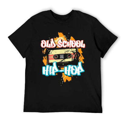 Retro Old School Hip Hop 80s 90s Graffiti Cassette Gift T-Shirt
