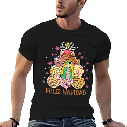 Tis The Season Mexican Christmas Feliz Navidad Xmas Mexican  Moisture-wicking T-Shirt