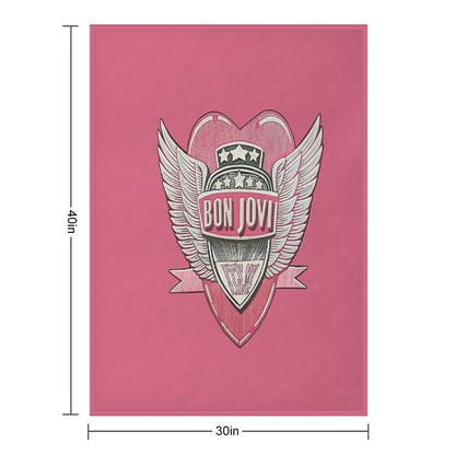 Vintage BJ It's My Life Throw Blanket