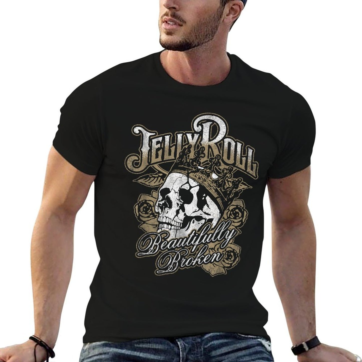 Jelly Roll - Beautifully Broken  Breathable T-Shirt