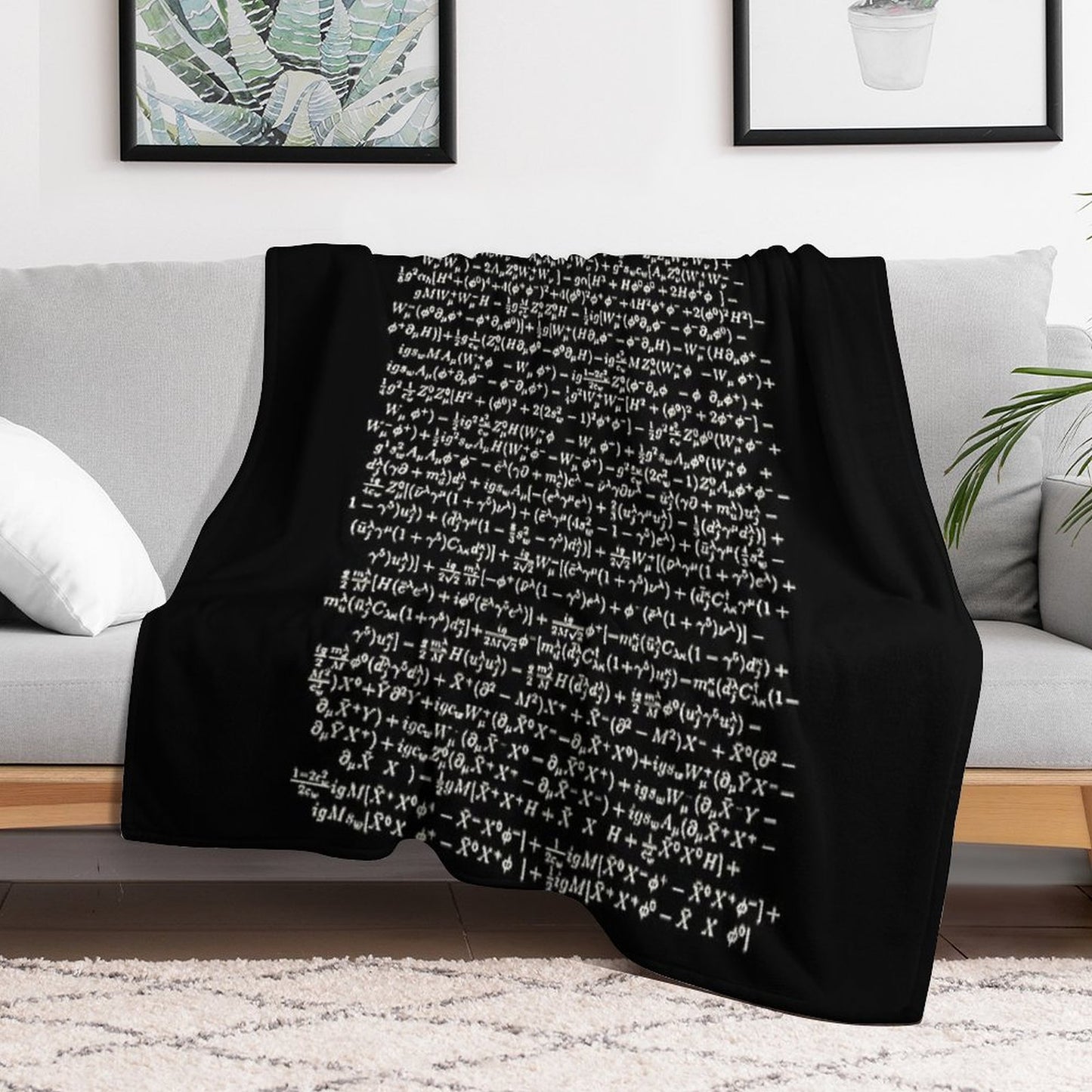 The Standard Model - A Love Poem Throw Blanket