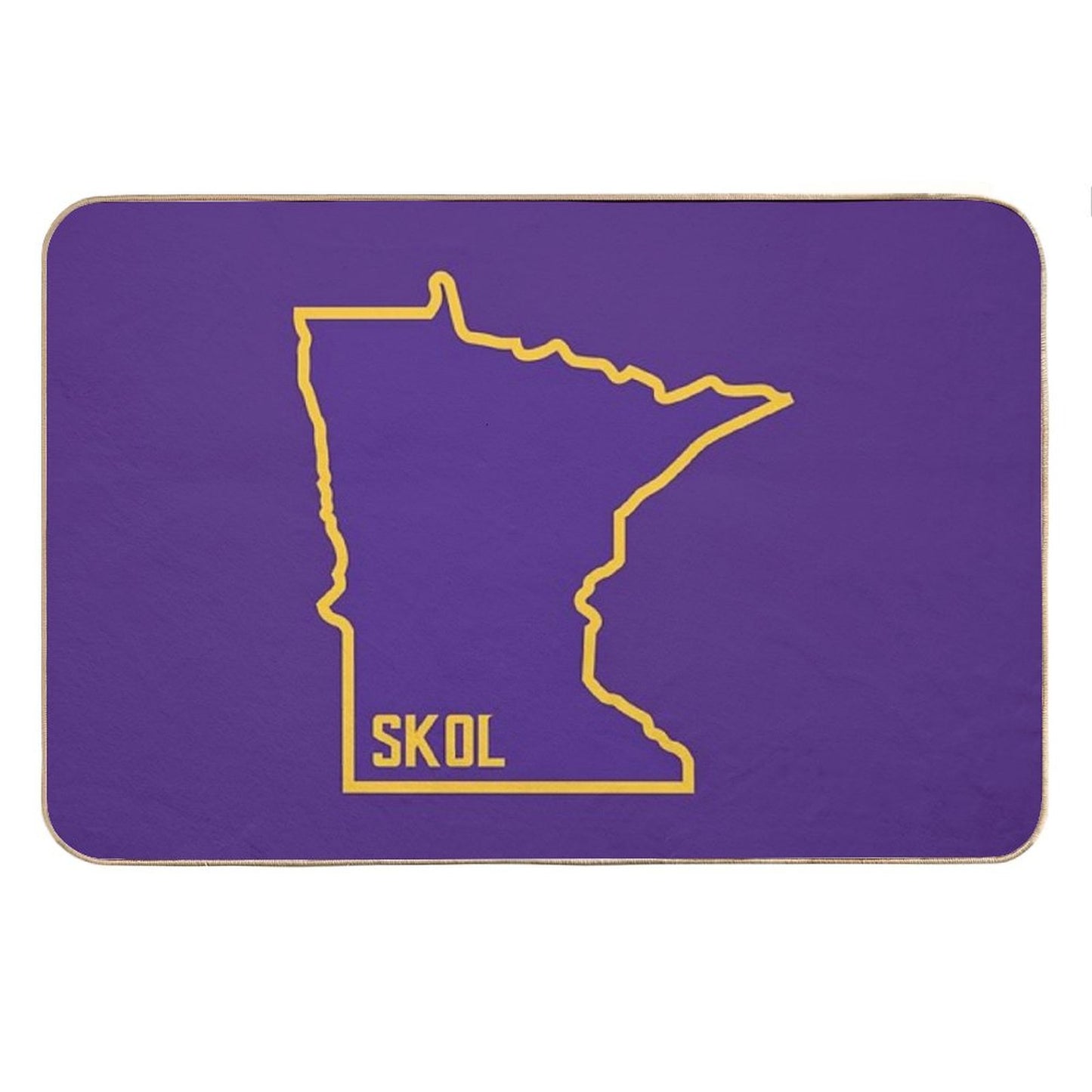 Skol MN Outline Bath Mat
