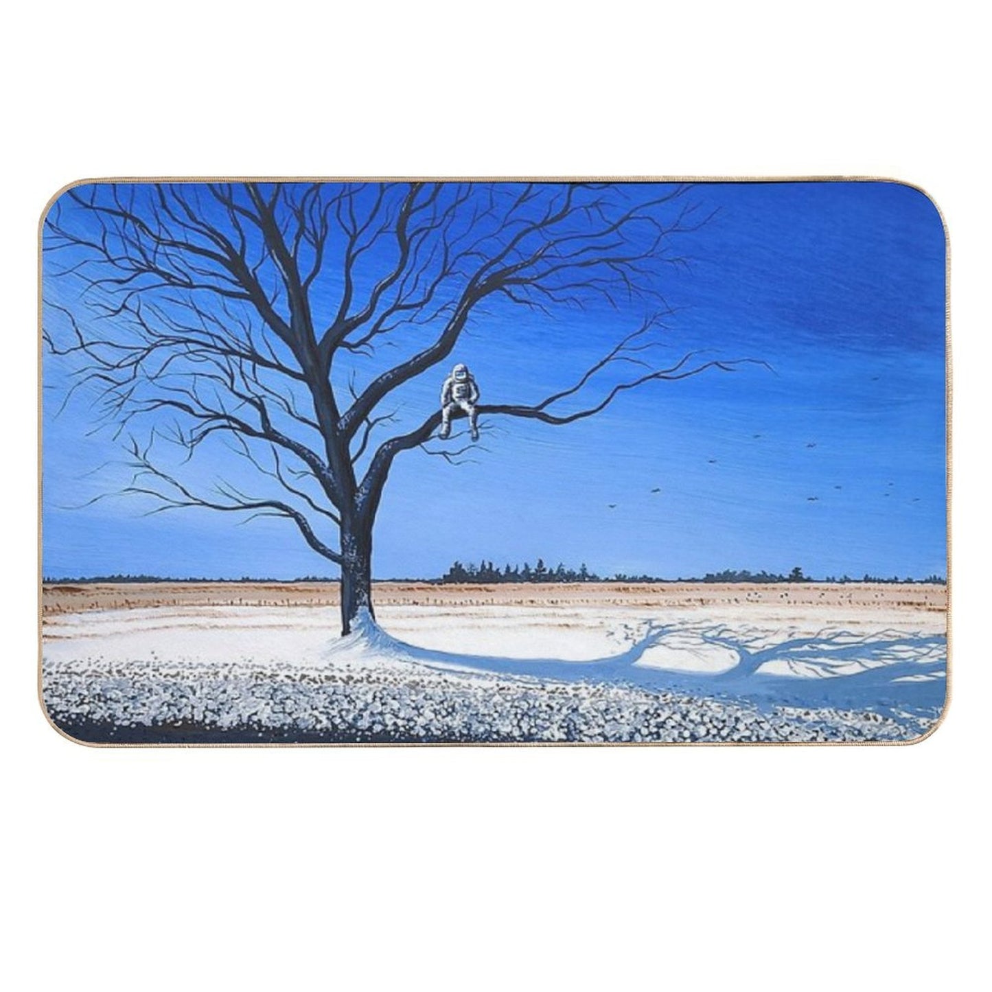 Frosty  Stain-Proof Bath Mat