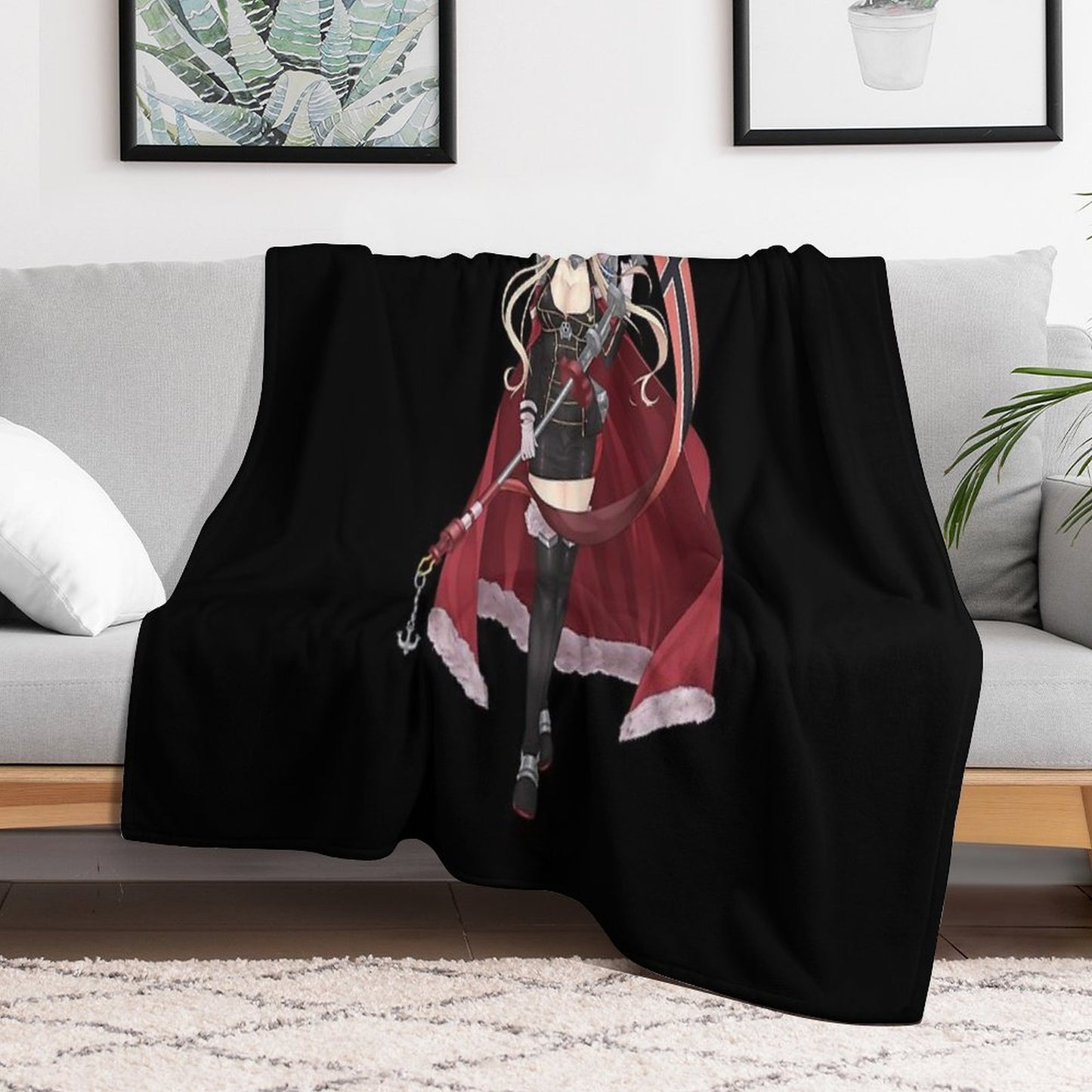 Azur Lane Bismarck Throw Blanket