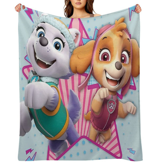 Skye And Everest Throw Blanket