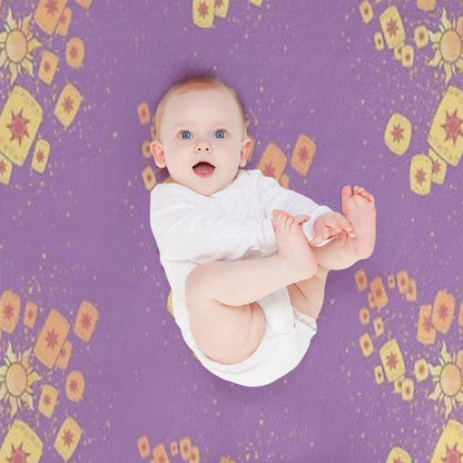 Lantern Light Tangled Throw Blanket