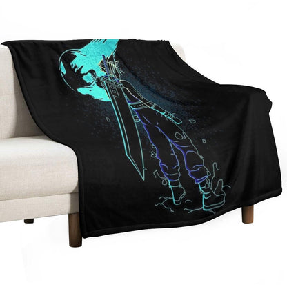 Shadow of Meteor Throw Blanket