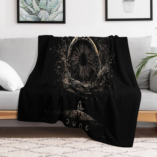 Shai-Hulud The Sandworm Throw Blanket