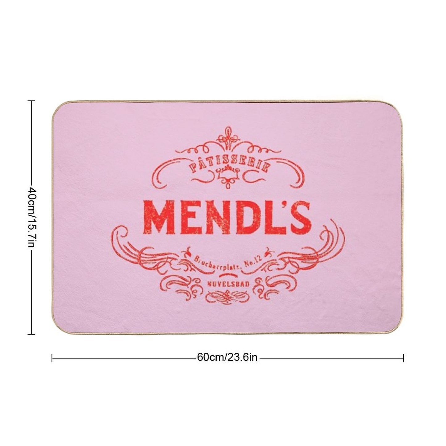 Mendl’s Patisserie Bath Mat