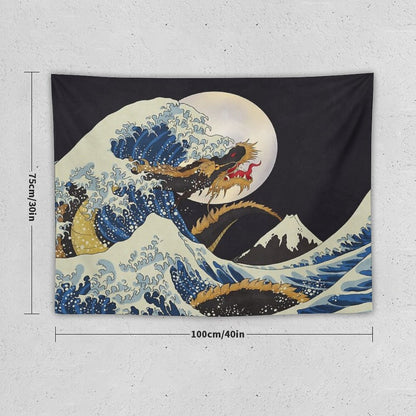Dragon Wave Tapestry