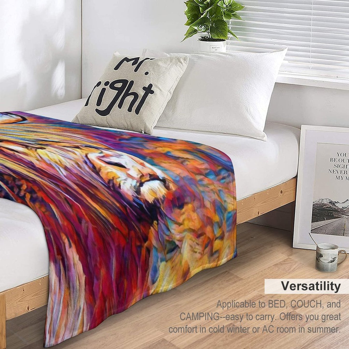 Highland Cow 6 Throw Blanket