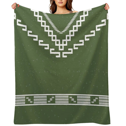 Poncho Throw Blanket