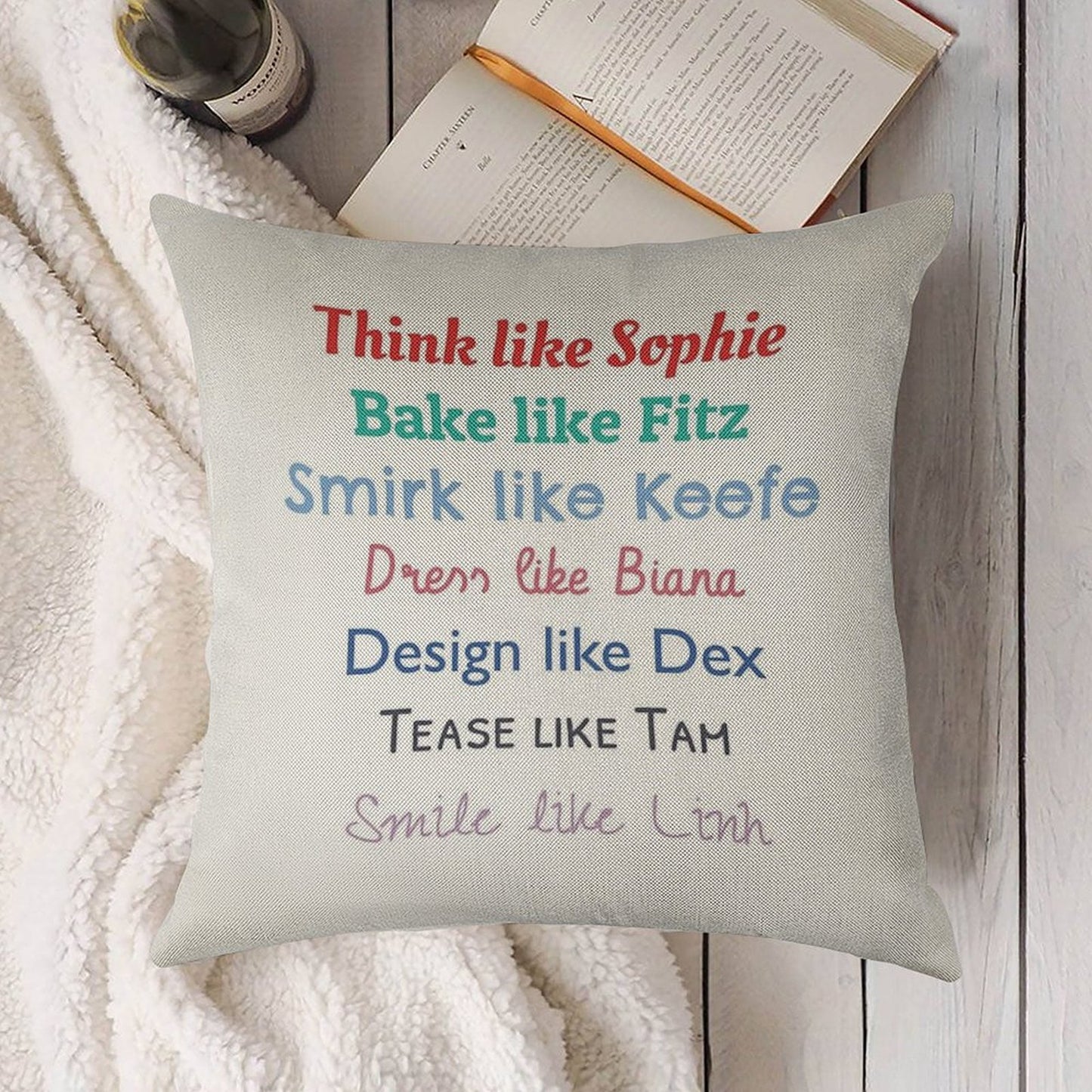 Keeper of The Lost Cities Spectacular Seven Linen Throw Pillow Cover