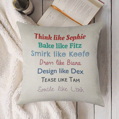 Keeper of The Lost Cities Spectacular Seven Linen Throw Pillow Cover