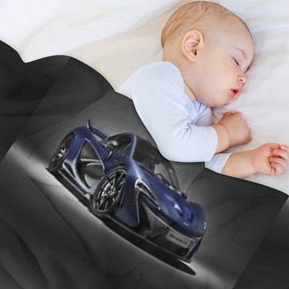 McLaren P1 Throw Blanket