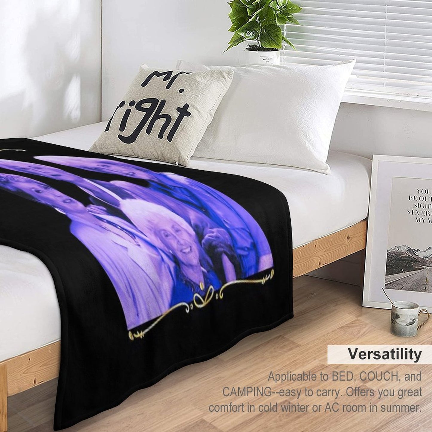 Stay Golden Girls Vintage Gift Throw Blanket