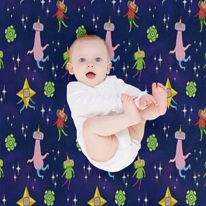 Katamari Space Pattern Throw Blanket