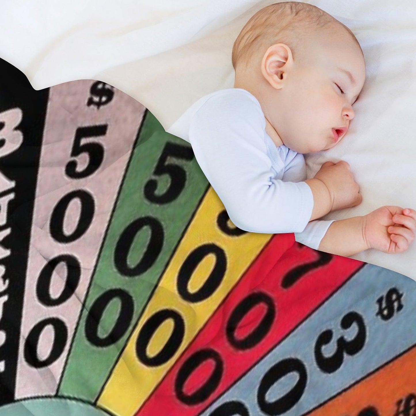 Wheel of Fortune Carnival Wheel (game Show) Throw Blanket