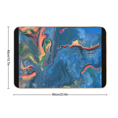 Molten Waves Bath Mat