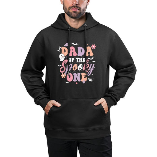Dada of The Spooky One Halloween 1st Birthday Girl Boy Adjustable Hood Hoodie