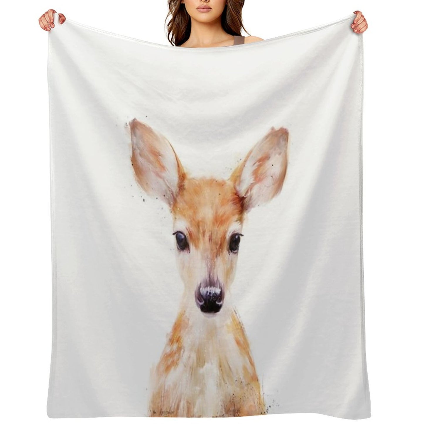 Little Deer Throw Blanket