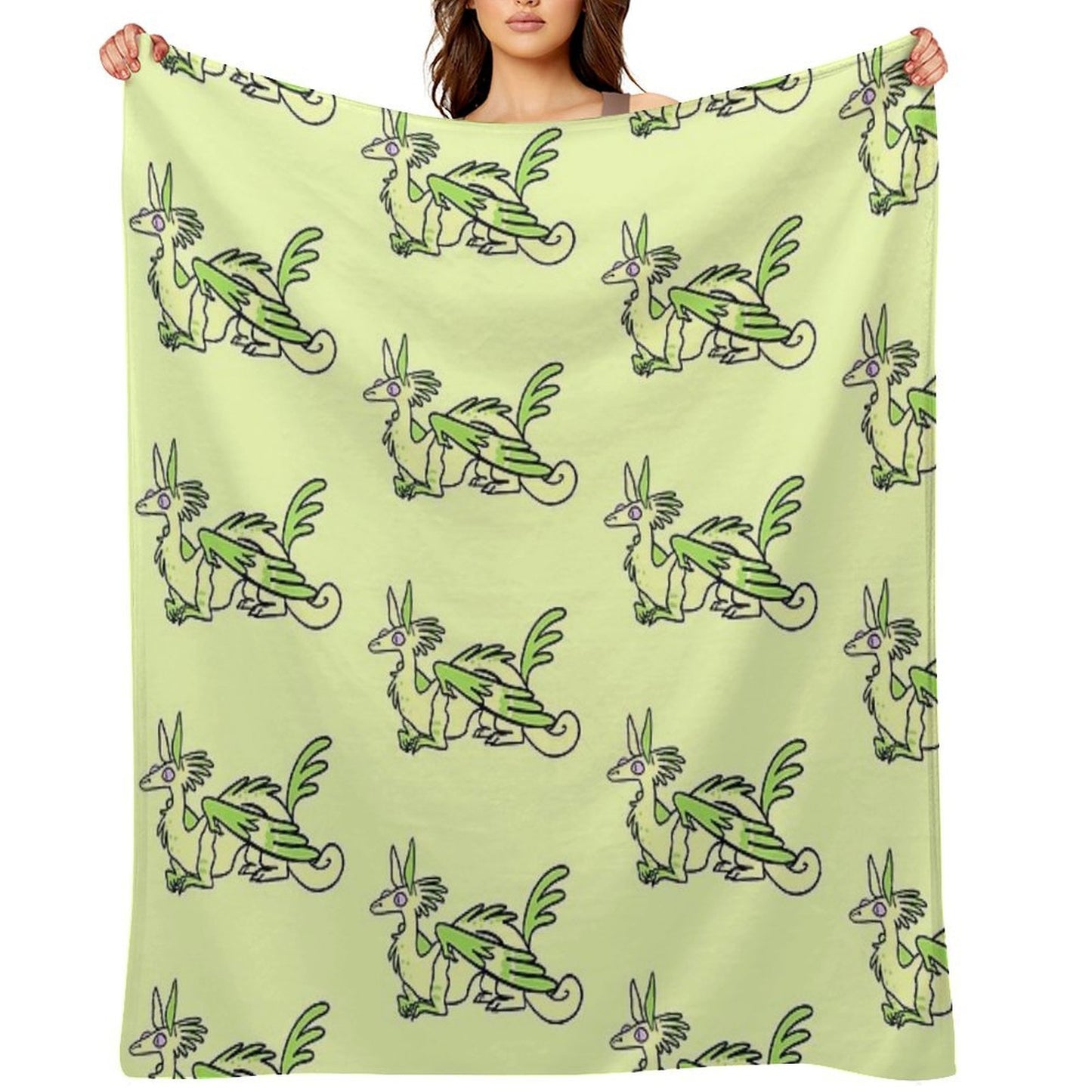 Willowyrm Throw Blanket