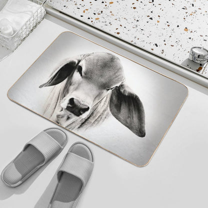 BRAHMAN CALF, WALL ART AND DESIGNS Bath Mat
