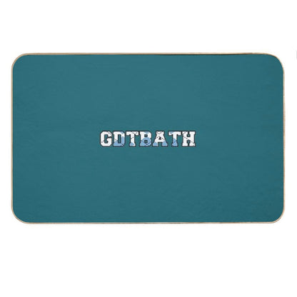 GDTBATH Argyle Bath Mat