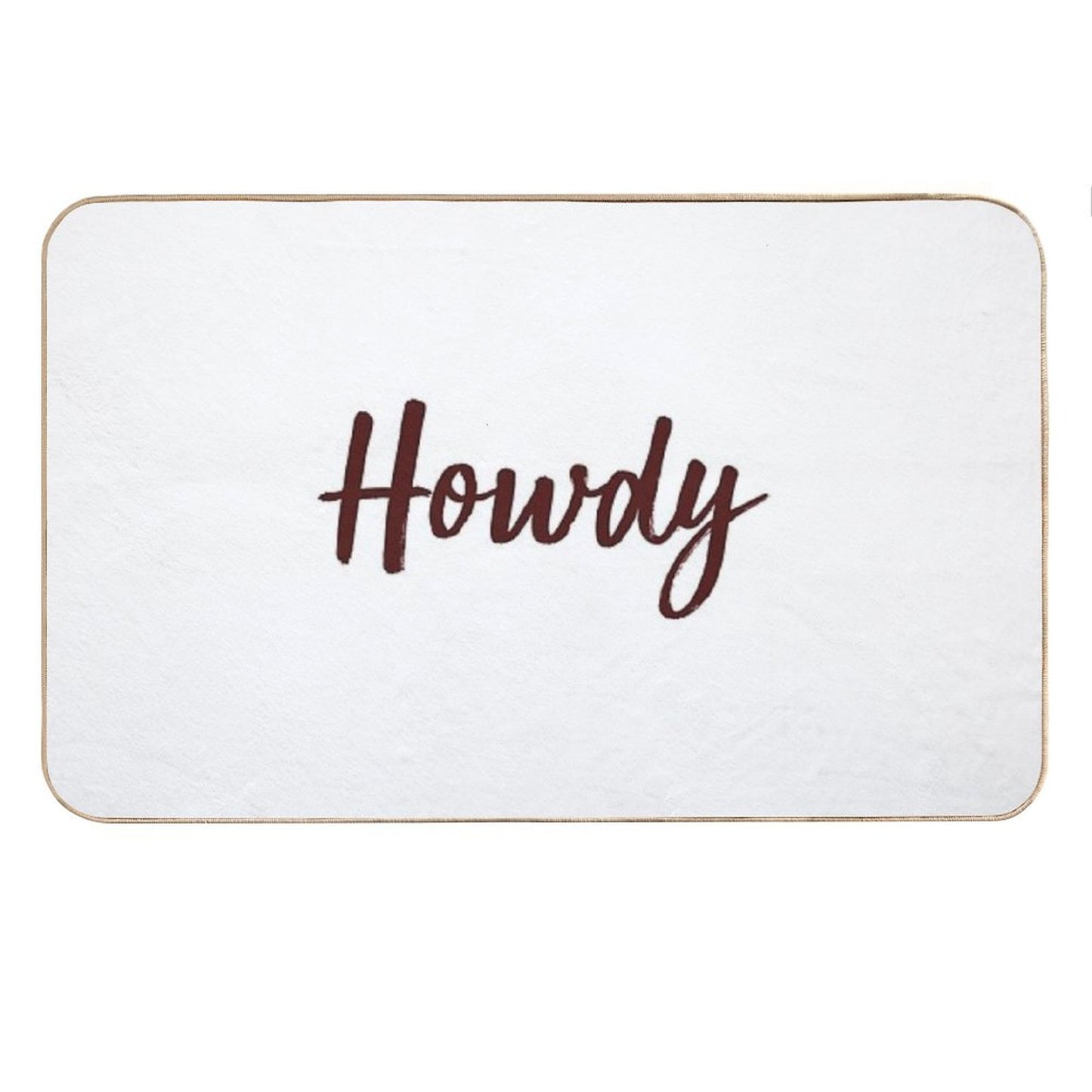 Howdy Bath Mat