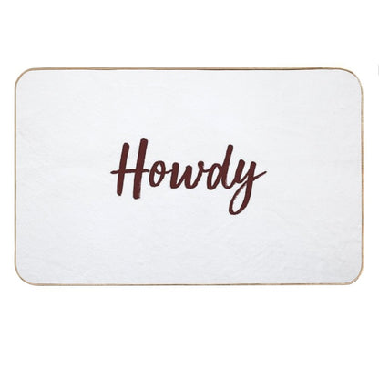 Howdy Bath Mat