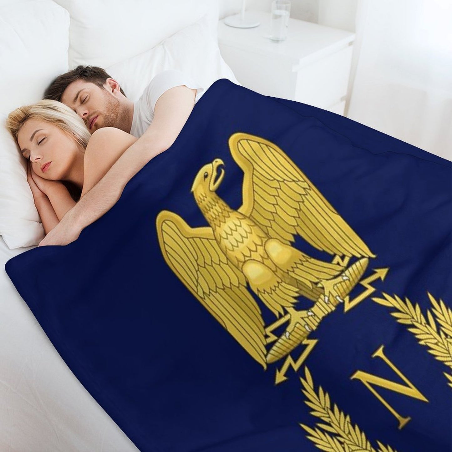 Emblème De Napoléon Bonaparte Throw Blanket