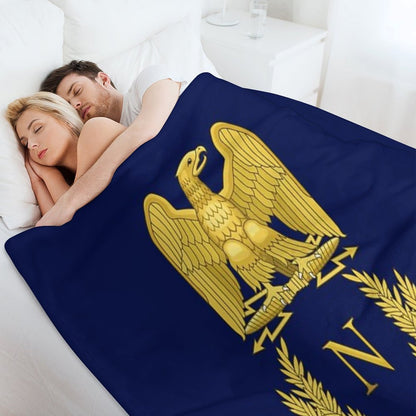 Emblème De Napoléon Bonaparte Throw Blanket
