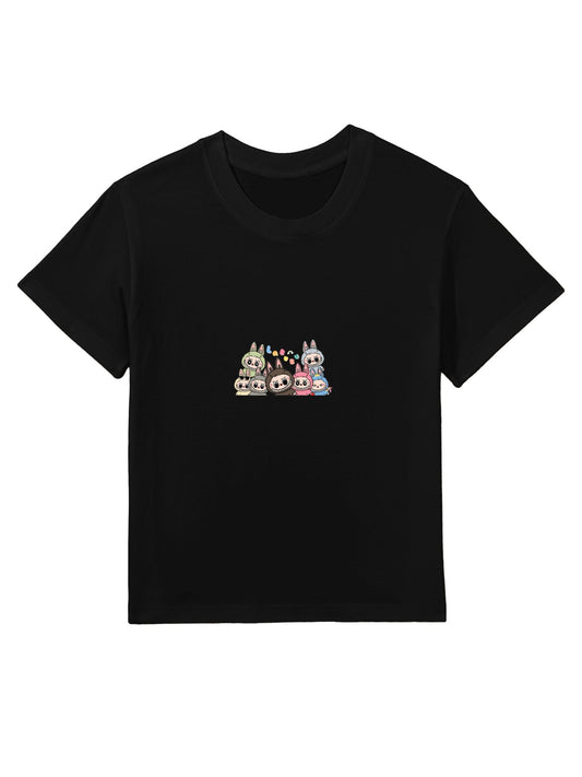 Labubu Lover Cute Labubu The Monsters Men Women Kids T-Shirt