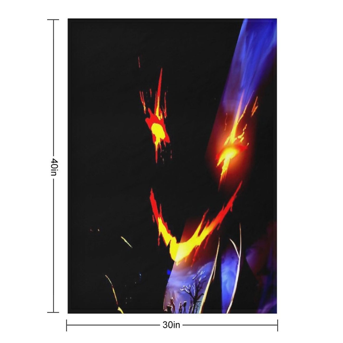 The Sky Kitchen Throw Blanket