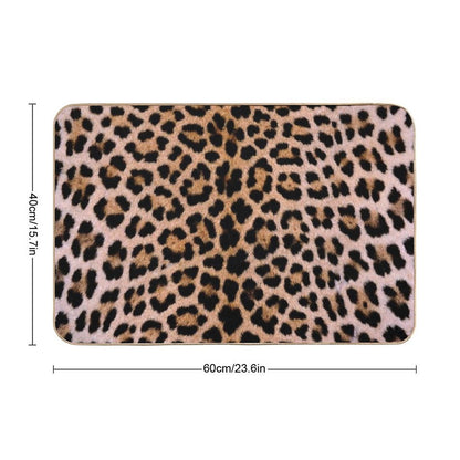 Cheetah Print  Eco-Friendly Bath Mat