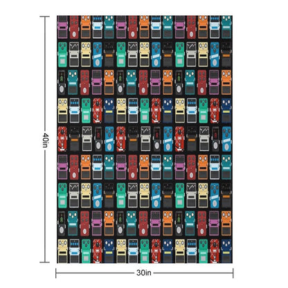 Pedal Board Throw Blanket