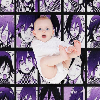 Kokichi Manga Collection (Colored) Throw Blanket