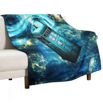 The Starry Night Throw Blanket