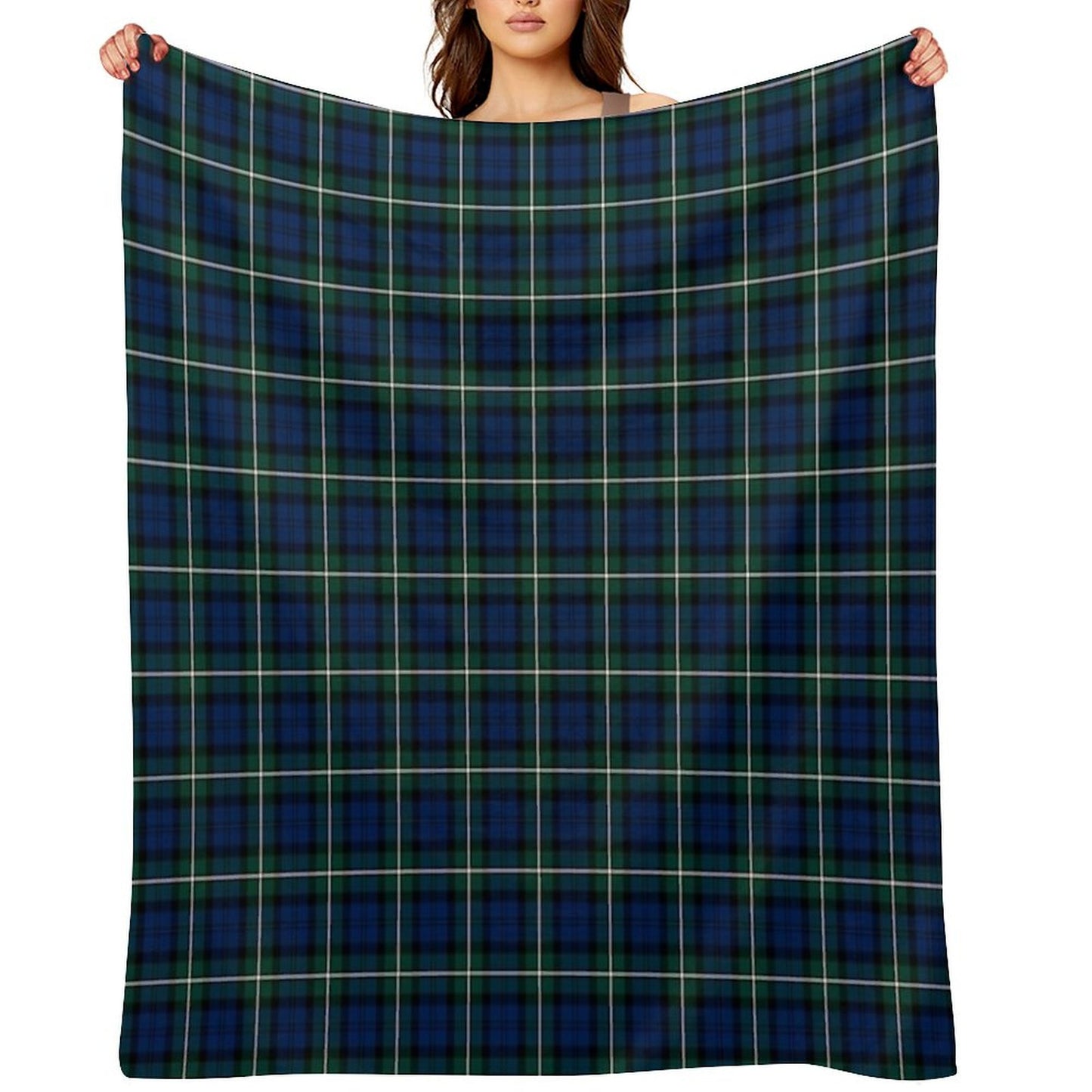 Clan Forbes Tartan Throw Blanket