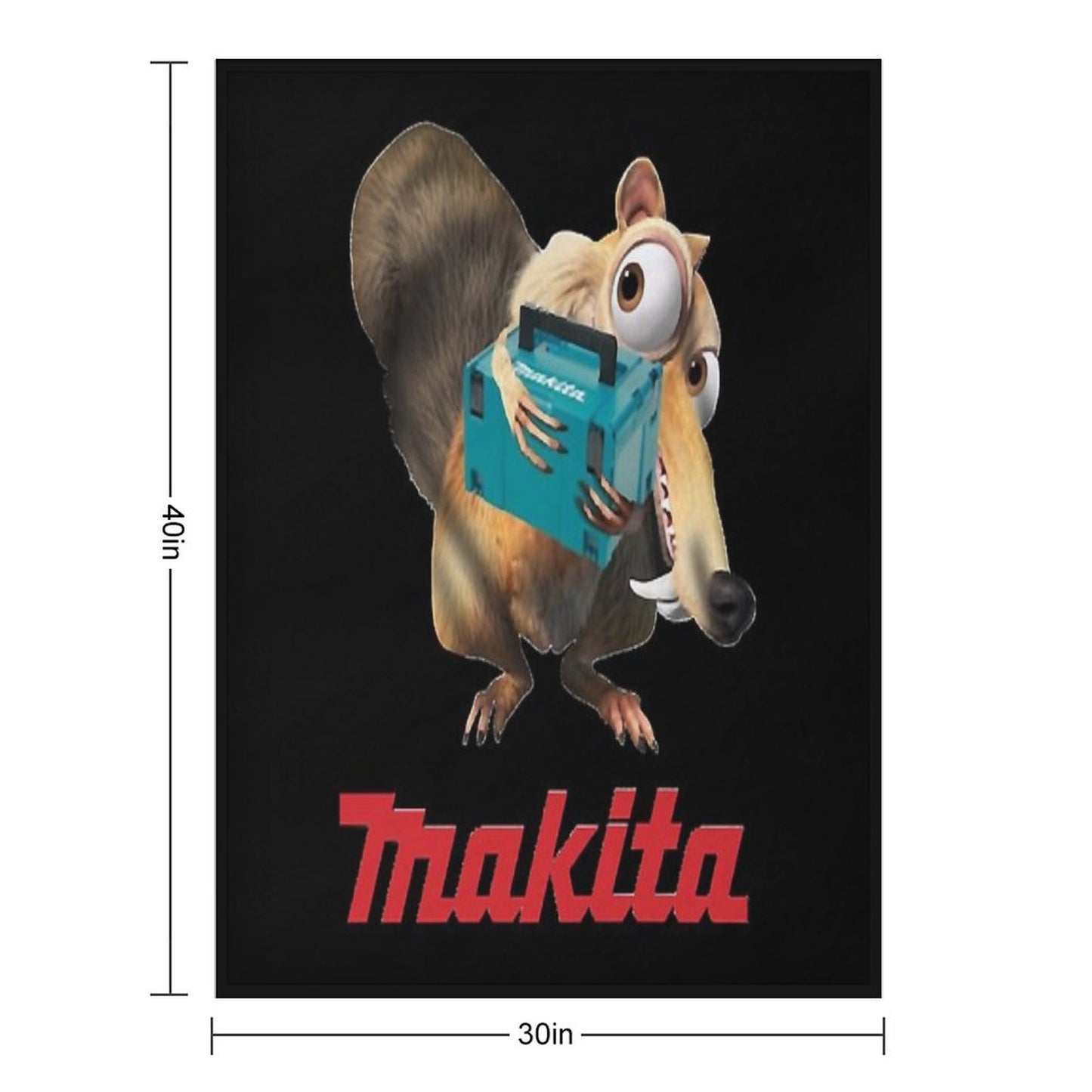 Makita Essential Throw Blanket