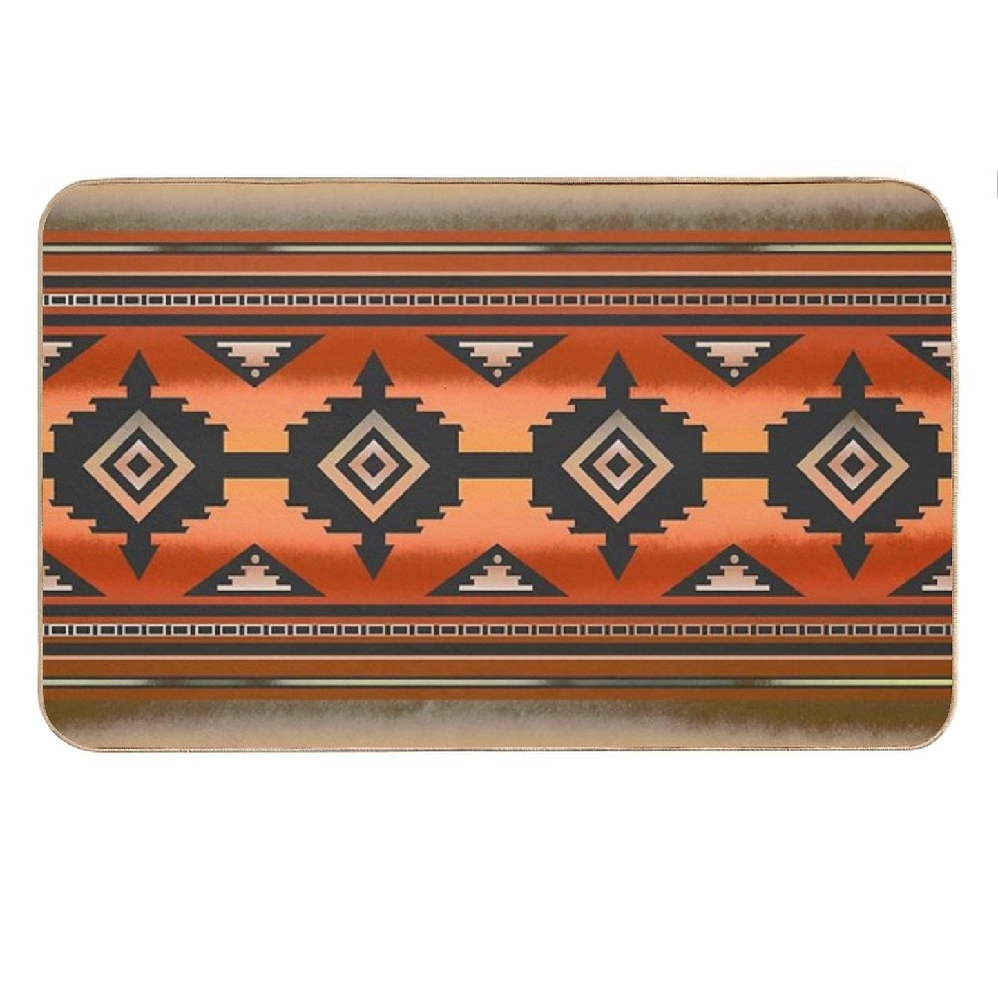 Canyon  Navajo Rust Bath Mat
