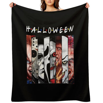 This Is My Scary Halloween Costume Throw Blanket