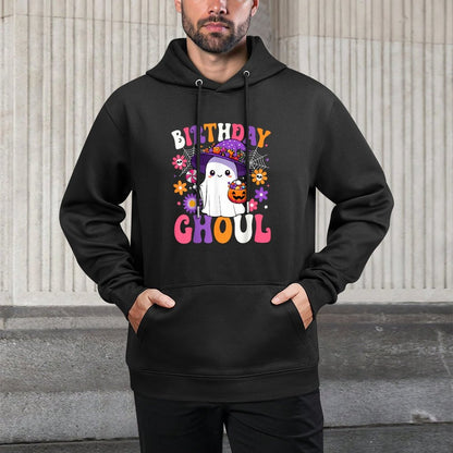 Birthday Ghoul Anniversary Funny Halloween Birthday Ghost All-Day Comfort Hoodie