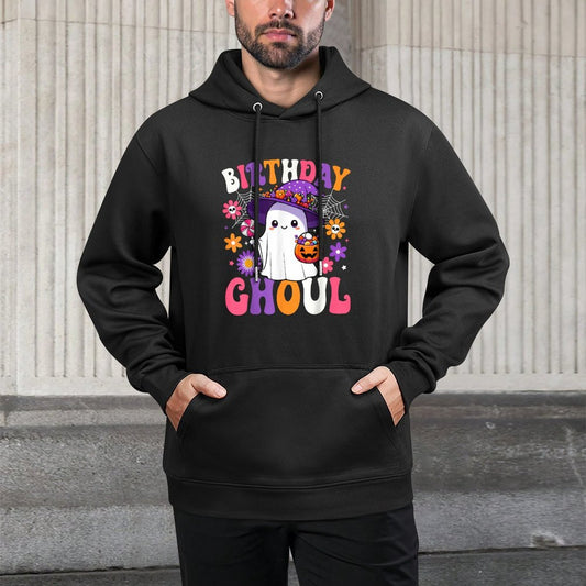 Birthday Ghoul Anniversary Funny Halloween Birthday Ghost All-Day Comfort Hoodie