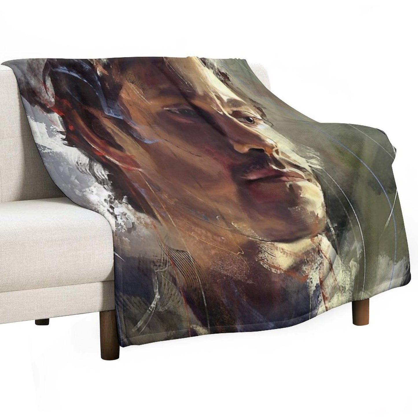 Happiness Does Not Wait Throw Blanket