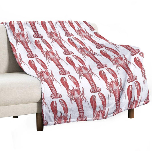 Lobster Throw Blanket