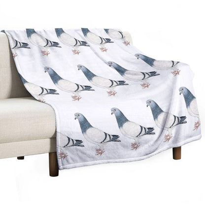 Pigeon Throw Blanket