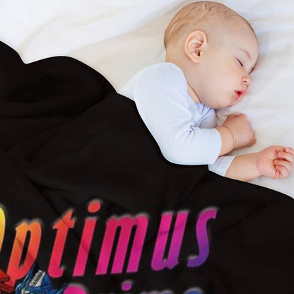 Optimus Prime, Transformers, Cartoon Throw Blanket