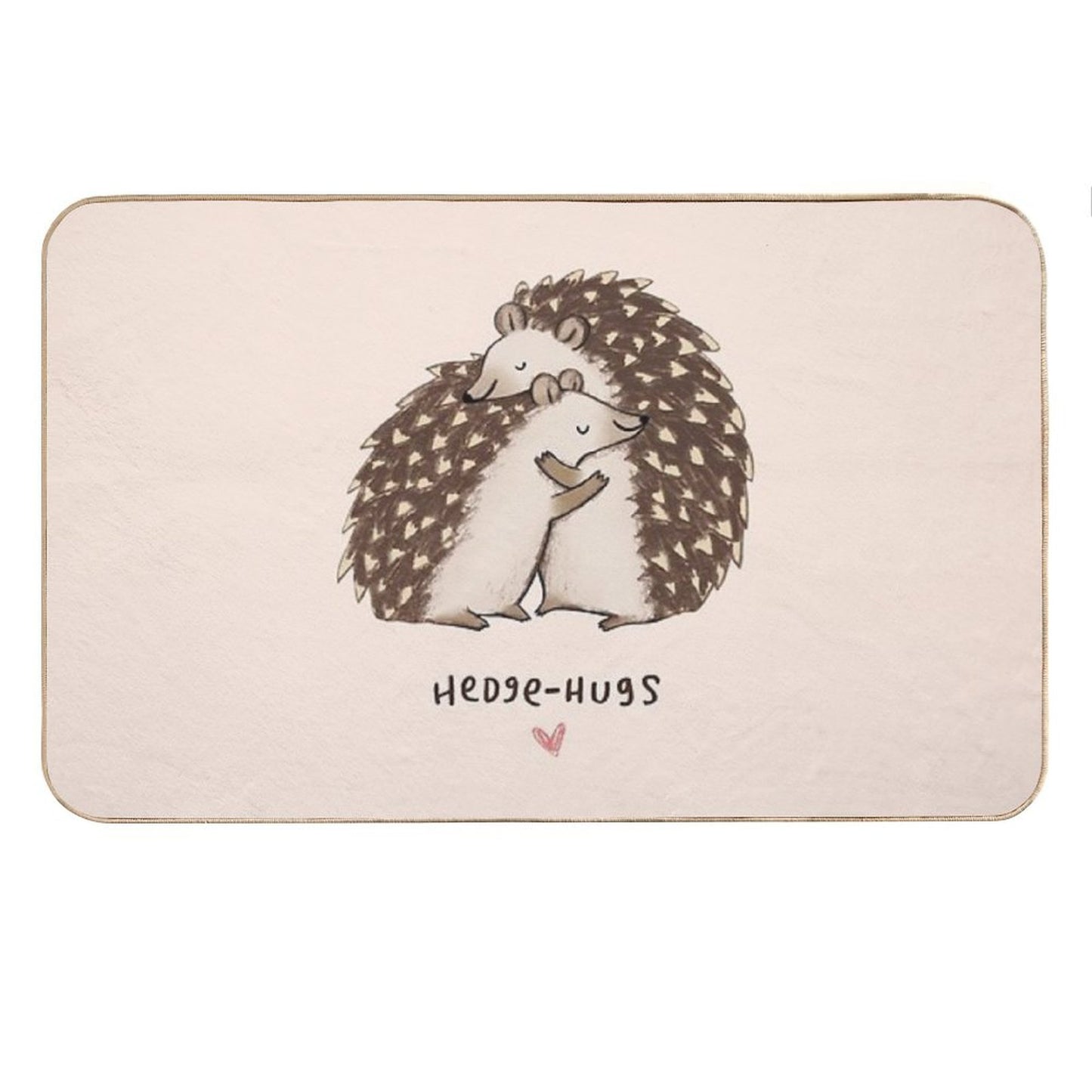 Hedge-hugs Bath Mat