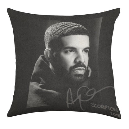 Drake Linen Throw Pillow Cover